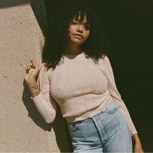 Doen Sofina Pullover Knit Sweater